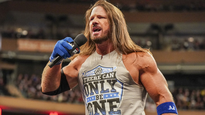 AJ Styles on WWE Raw