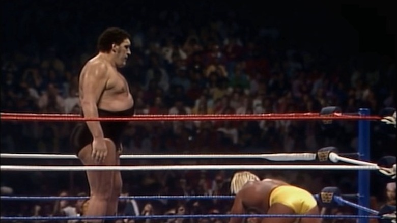 Andre The Giant vs. Hulk Hogan at WrestleMania III