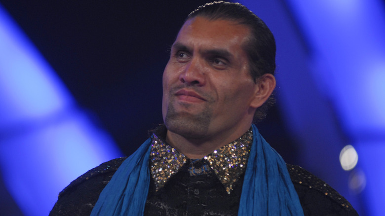 Great Khali smiling