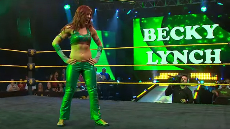 Becky Lynch's Irish Dancer gimmick