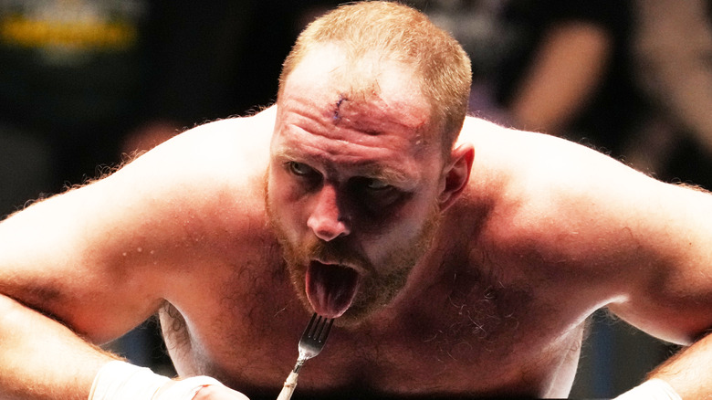 Jon Moxley in New Japan Pro Wrestling