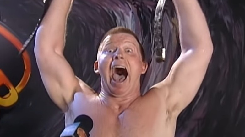 Bob Backlund yelling