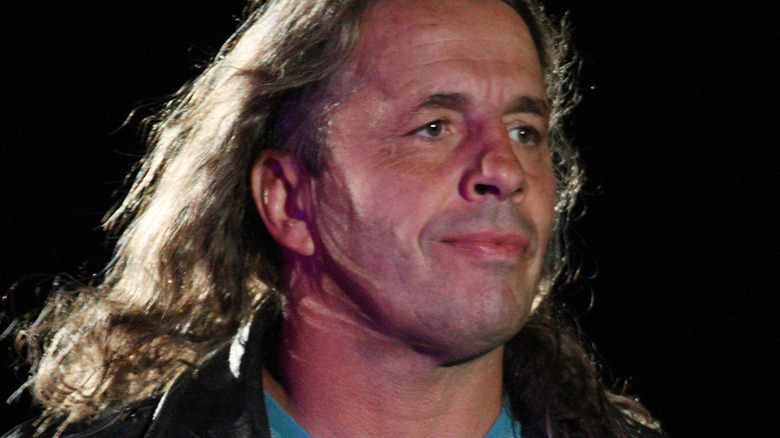 Bret Hart in the ring