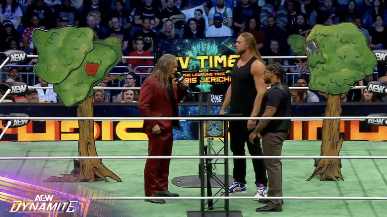 Jericho, Bill and Keith in the ring