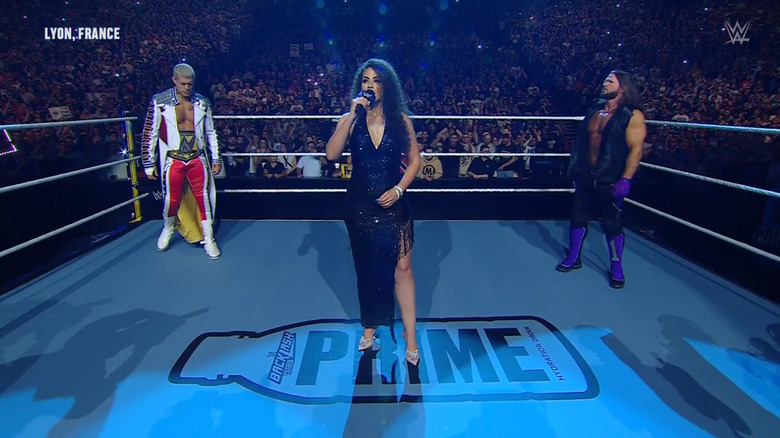 Rhodes and Styles in the ring
