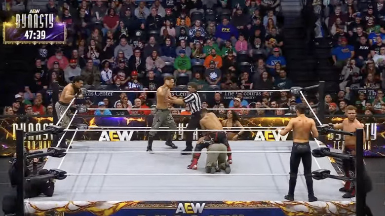 Everyone in the ring