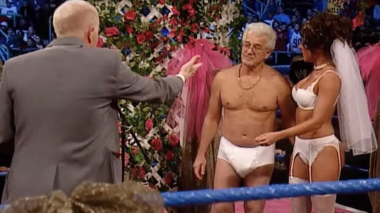 Al Wilson and Dawn Marie at the altar