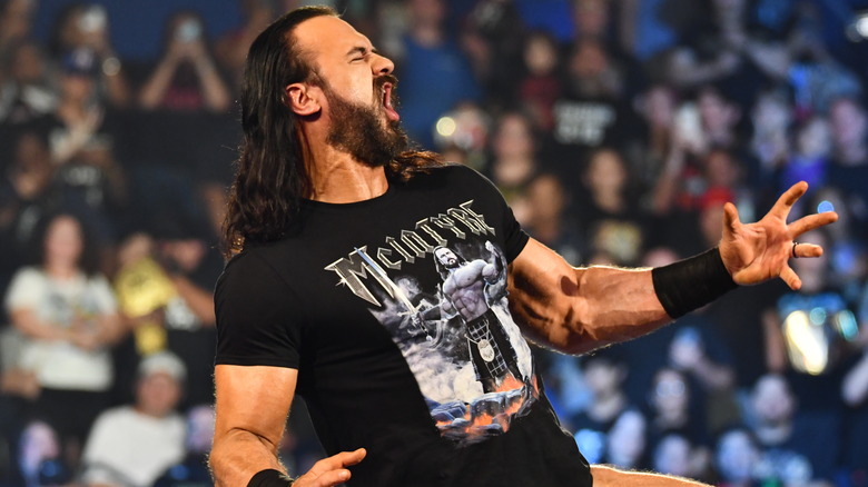 Drew McIntyre yelling