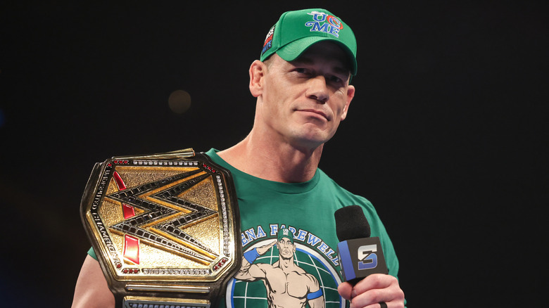 John Cena posing