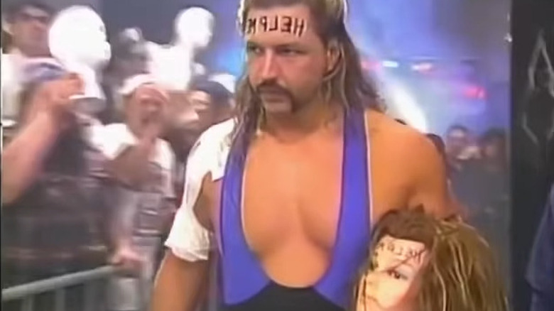 al snow with head