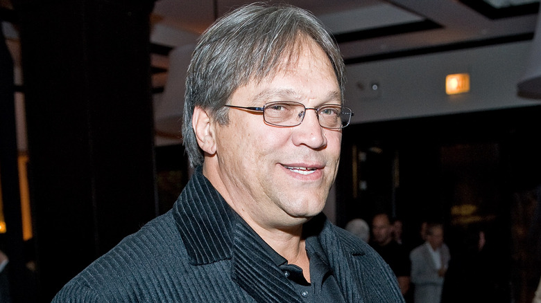 Steve 'Mongo' McMichael wearing glasses