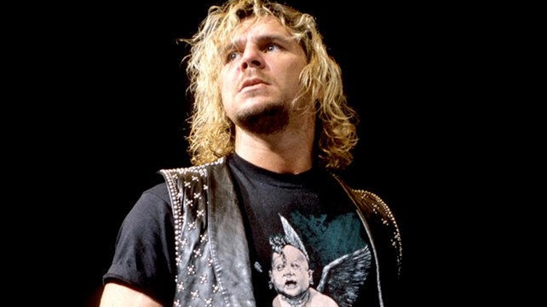 Brian Pillman looking away