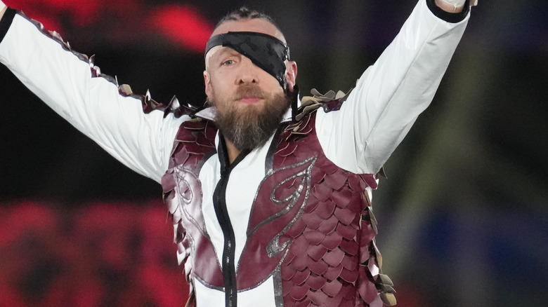 Bryan Danielson raises his arms