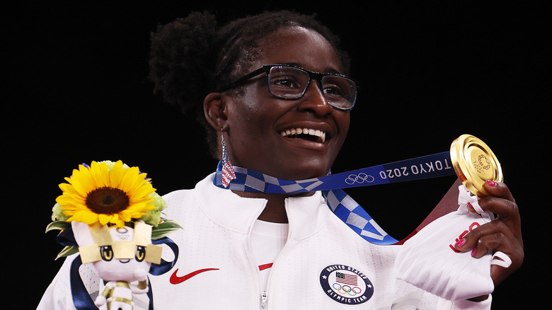 Tamyra Mensah-Stock smiling