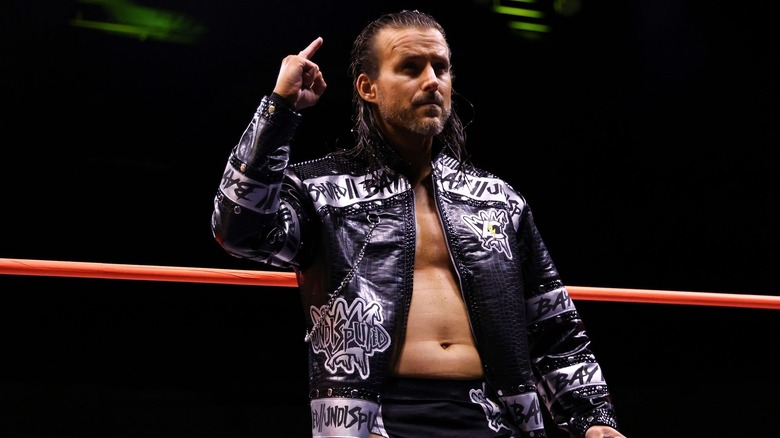 Adam Cole in the ring in AEW