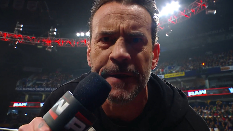 CM Punk opens "WWE Raw" with a promo