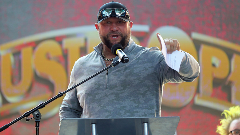 Bully Ray speaking at an event
