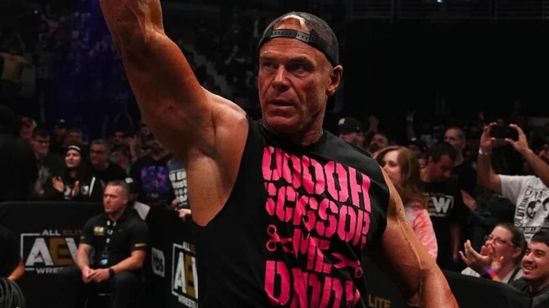 Billy Gunn posing at ringside