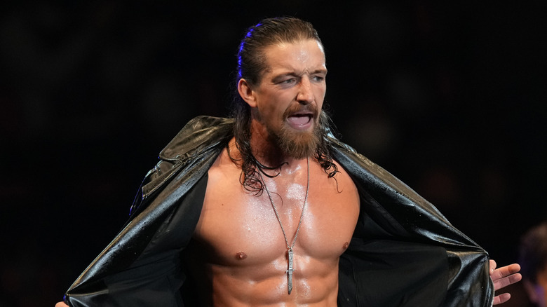 Jay White makes an entrance