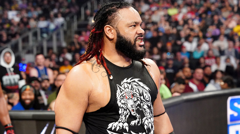 Fatu at the bottom of the entrance ramp