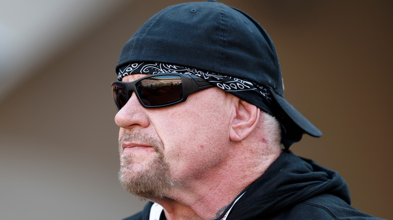 The Undertaker enjoying retirement