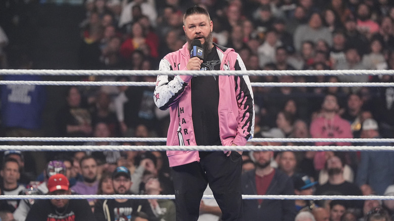 Kevin Owens talking on WWE SmackDown