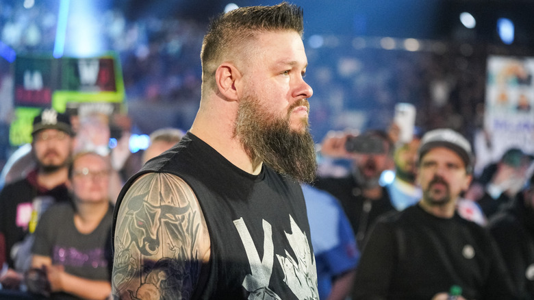 Owens at ringside