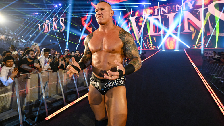 Randy Orton prepares for battle at WWE Crown Jewel