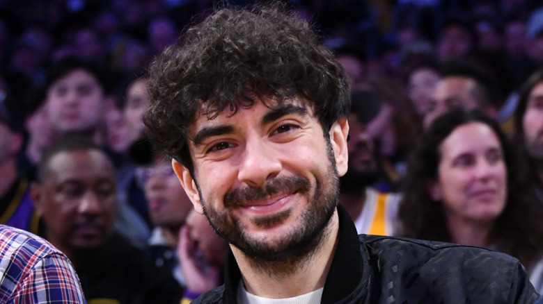 Tony Khan having a great time