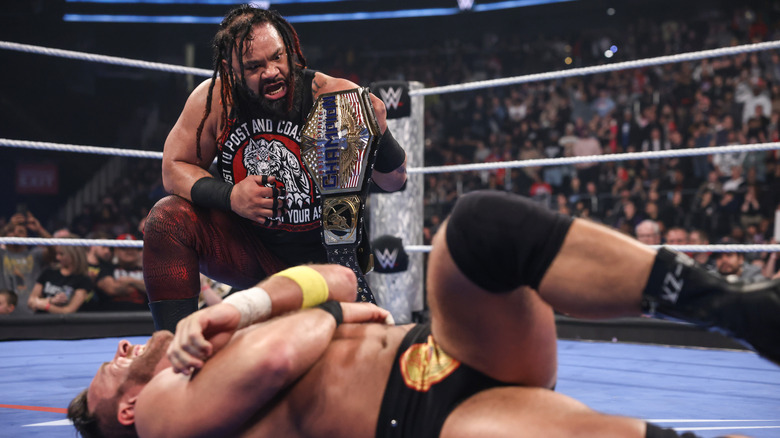Jacob Fatu holds the United States Championship