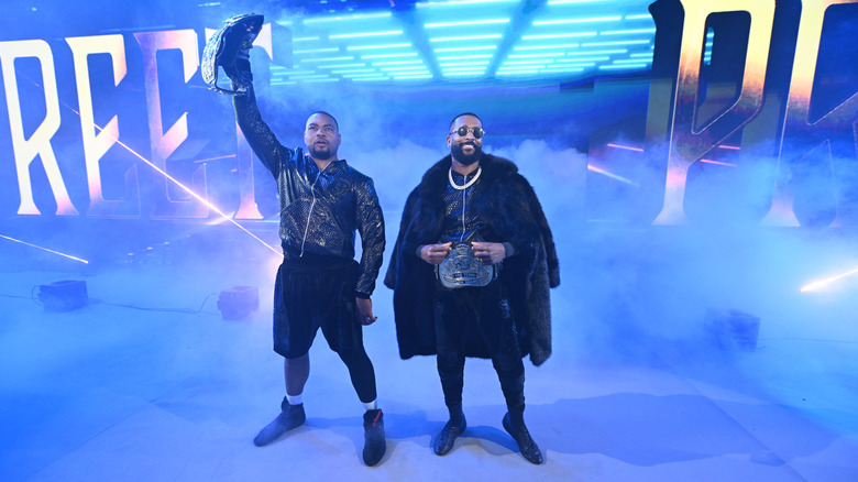 Street Profits with their tag titles