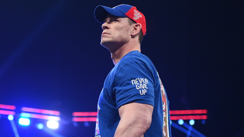 John Cena in profile