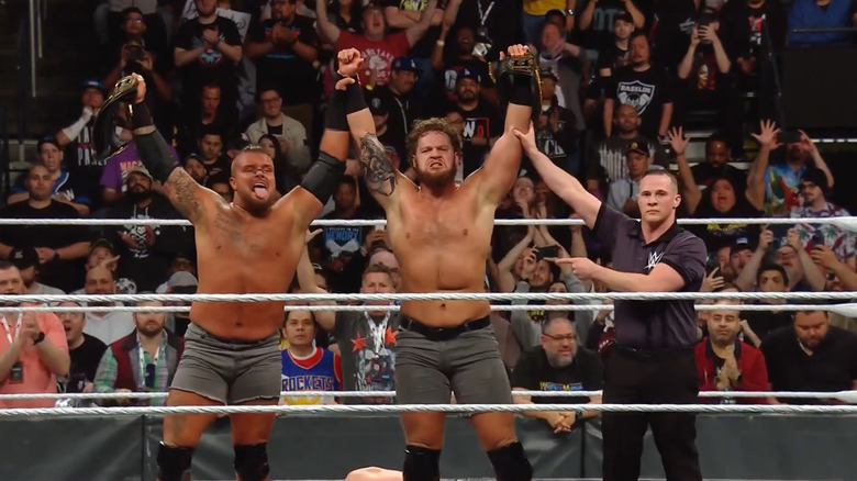 Hank and Tank win the NXT Tag titles