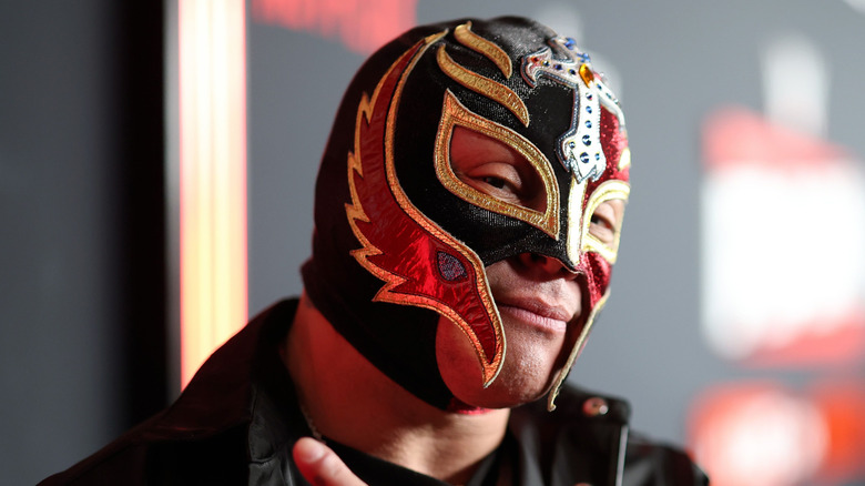 Rey Mysterio attends Netflix's Debut of WWE Monday Night Raw at Intuit Dome on January 06, 2025 in Inglewood, California.
