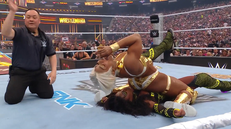Jade Cargill pins Naomi at WrestleMania 41