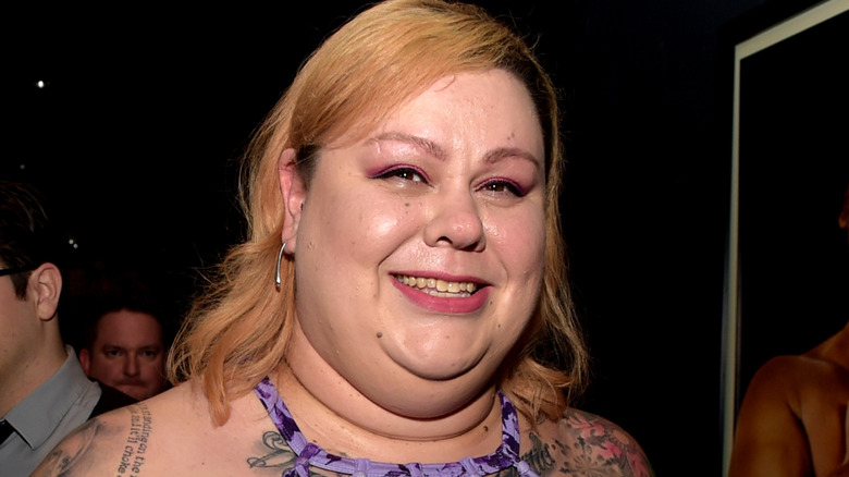 Robin Christensen-Roussimoff at Andre the Giant documentary premiere