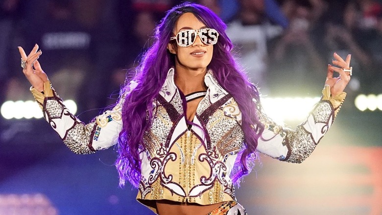 Sasha Banks in 2019