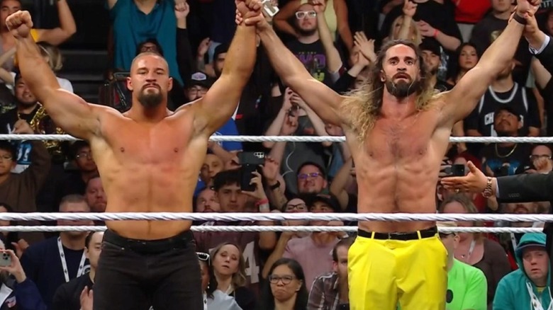 Seth Rollins and Bron Breakker align