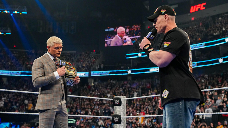 Cody Rhodes and John Cena