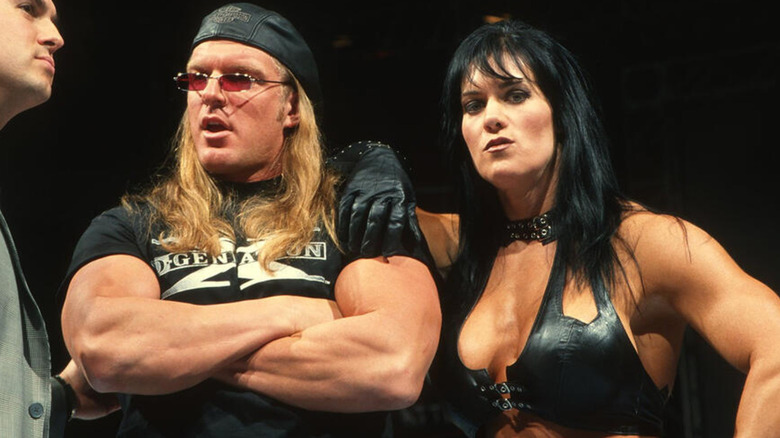 Triple H and Chyna in WWE