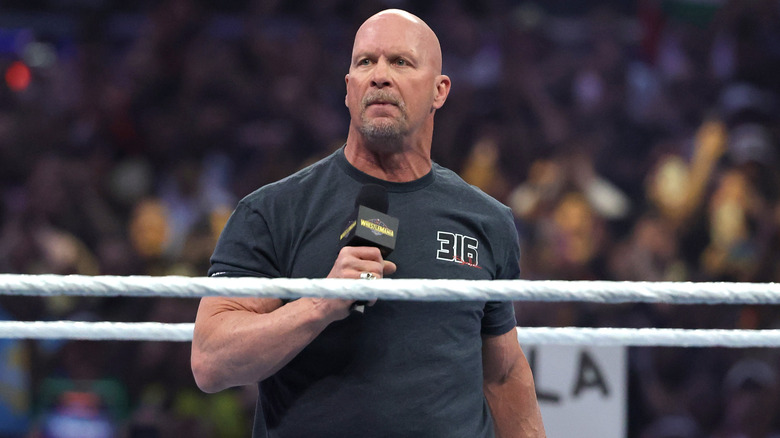 "Stone Cold" Steve Austin at WWE WrestleMania 41