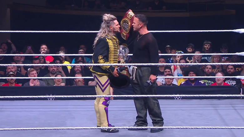 Ricky Saints accepts Lexis King's challenge