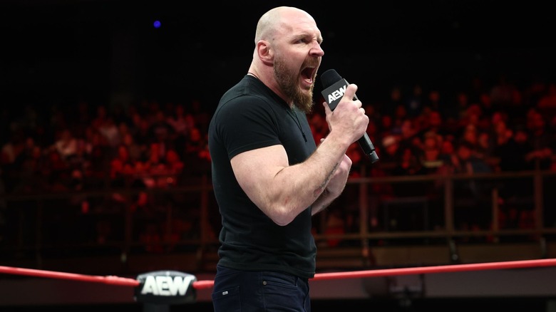 Jon Moxley cuts a promo