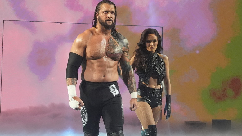 Karrion Kross and Scarlett on WWE Raw