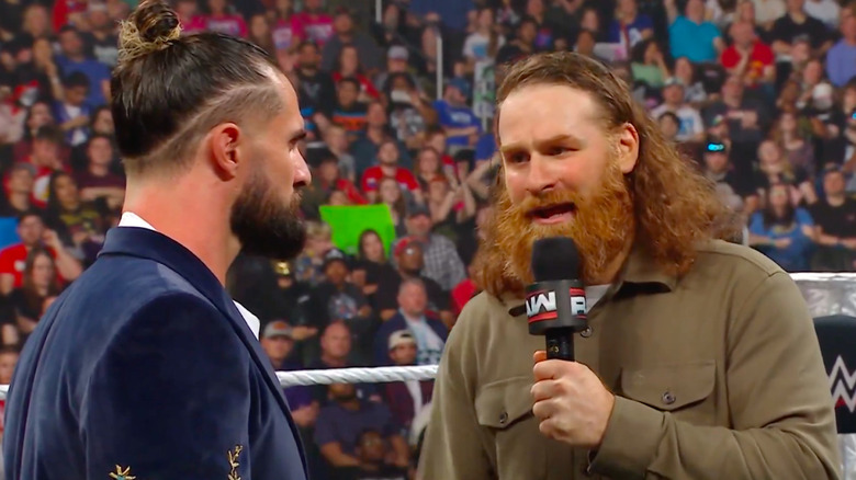 Sami Zayn answers Seth Rollins