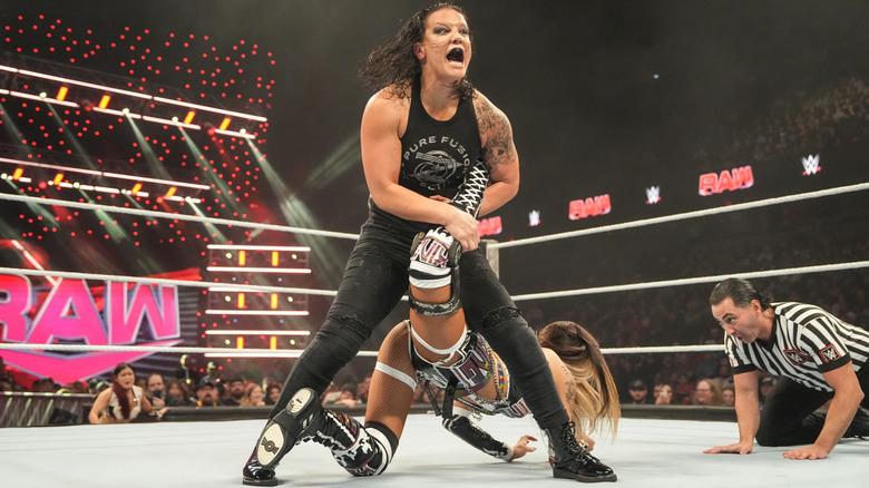 Shayna Baszler wrestles Dakota Kai on 