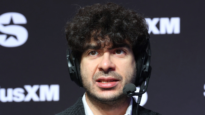 Tony Khan talking