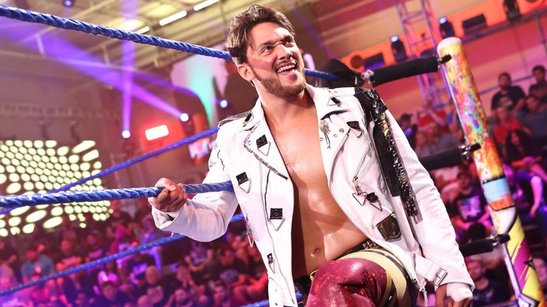 Javier Bernal makes his entrance