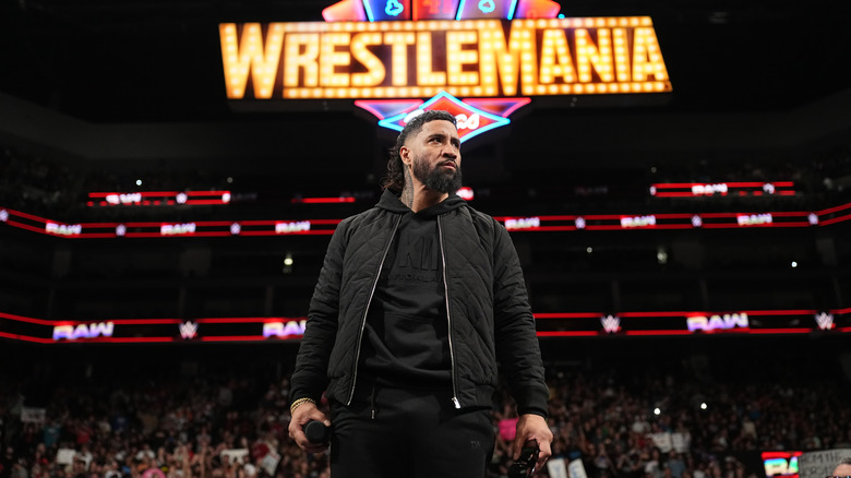 Jey Uso speaks before WrestleMania