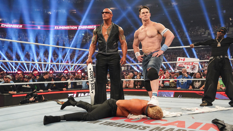 John Cena aligns with The Rock against Cody Rhodes